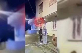 Çocuğun yanında silahla havaya ateş eden şahıs yakalandı