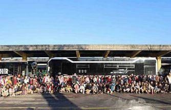 Çocuklardan yerinde toplu taşıma ve ulaşım incelemesi