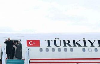 Cumhurbaşkanı Erdoğan Türkmenistan’a gitti
