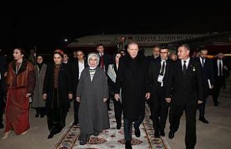 Cumhurbaşkanı Erdoğan Türkmenistan’da