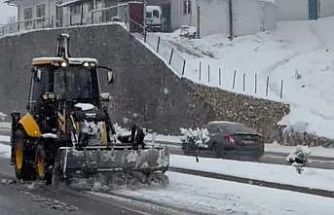 Darende’de kar alarmı