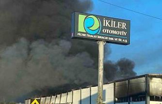 Denizli’de filtre fabrikasını alevler sardı