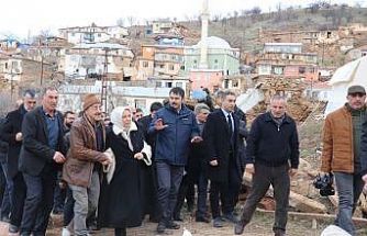 Deprem bölgesi Malatya’da Bakan Kurum memnuniyeti