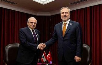 Dışişleri Bakanı Fidan, Lübnan Başbakanı Salam ile görüştü