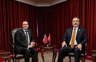 Dışişleri Bakanı Fidan, Norveçli mevkidaşı Eide ile görüştü