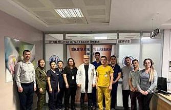 Diyabetik Ayak ve Yara Bakım Servisi 4 yıldır şifa dağıtıyor