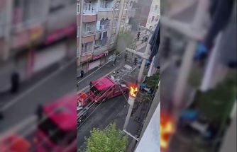 Diyarbakır’da aşırı yüke dayanamayan trafo alev aldı