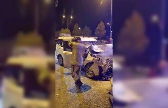 Diyarbakır’da zincirleme kaza: 3 yaralı