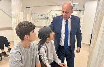 Doğum günü nedeniyle dağıtılan çikolataları yiyen 10 öğrenci hastaneye kaldırıldı