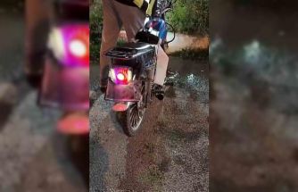 ’Dur’ ihtarına uymayan motosikletliye 70 bin lira ceza kesildi