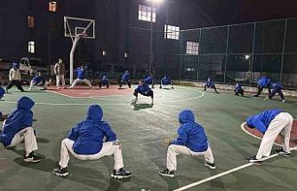 Düzce’de kış spor okulları tüm hızıyla devam ediyor