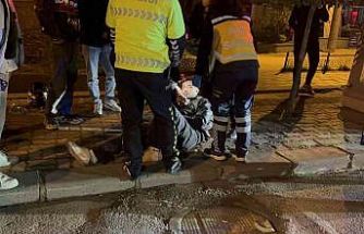 Edirne’de alkollü motosiklet sürücüsü otomobille çarpıştı: 1 yaralı