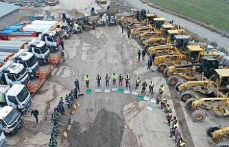 Elazığ Belediyesi karla mücadeleye hazır