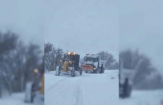 Elazığ’da 510’ köy yolu ulaşıma kapandı