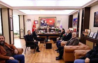 Emlak Danışmanları Birliği Başkanı Tunçözgür ve üyeleri Köse ile görüştü