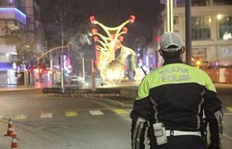 En uzun gecede huzur nöbeti: Erzincan polis görev başında