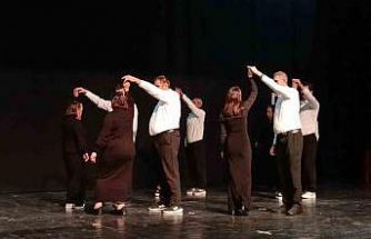 Engelliler yeteneklerini sergiledi