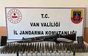 Erciş’te Belçika yapımı uzun namlulu silah ele geçirildi