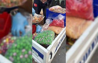 Esenyurt’ta kaçak şekerleme atölyesine baskın: 9 ton 400 kilo ürün imha edildi