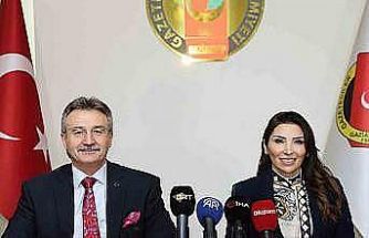 Eski bakan Kürşad Tüzmen ve DAİMFED yönetiminden GGC’ye ziyaret