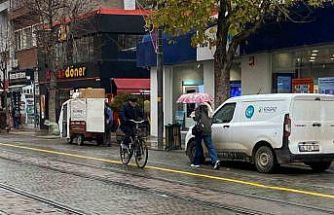 Eskişehir’de yağmur etkisini gösterdi