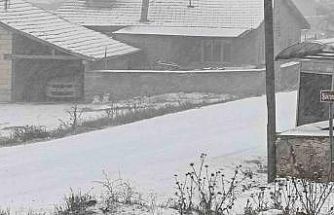 Eskişehir’in kırsalı beyaza büründü