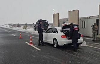 Gaziantep’te jandarmadan 2 bin 60 personelle yılbaşı ve kar yağışı tedbiri