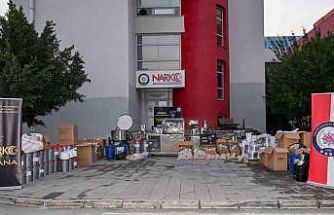 Geri dönüşüm merkezini bile uyuşturucu merkezine çevirmişler: 6 tutuklama