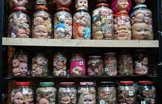 Görenleri ürküten sıra dışı koleksiyon