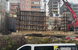 Güvenlik önlemi almadan çalışan işçiler korkuttu