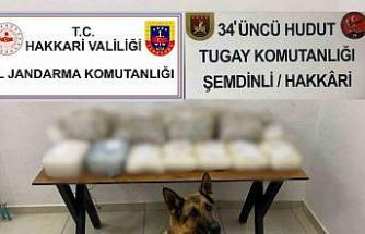Hakkari’de 23 kilo 650 gram uyuşturucu ele geçirildi