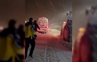 Hakkari’de hasta kurtarma operasyonu