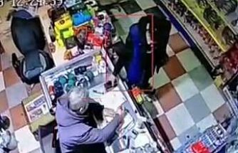 Hırsız önce kameraya sonra polise yakalandı
