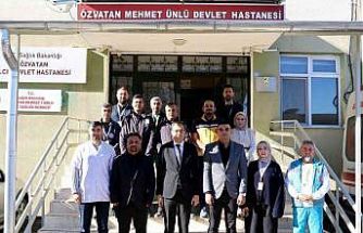 İl Sağlık Müdürü Dr. Erşan; Özvatan’daki sağlık hizmetlerini yerinde değerlendirdi