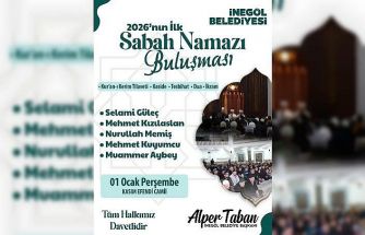İnegöl’de 2026’ya manevi başlangıç: İlk sabah namazı kasım Efendi Camisinde
