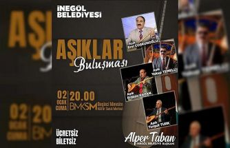 İnegöl’de ‘Aşık Buluşması’ başlıyor