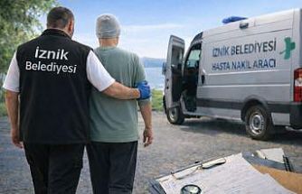 İznik Belediyesi 2025 yılında 5 bin hasta nakil hizmeti gerçekleştirdi