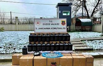Jandarmadan yeni yıl öncesi kaçak alkol operasyonu