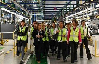 Kadının Güçlenmesi Bursa Platformu üyeleri, Oyak Renault’da buluştu