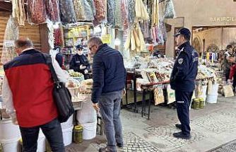 Kahramanmaraş Kapalı Çarşı’da gıda denetimi yapıldı