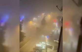 Kahta’da yoğun sis etkili oldu