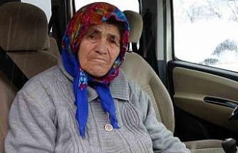 Kar sebebiyle yolu kapanan köydeki hasta, ekipleri seferber etti