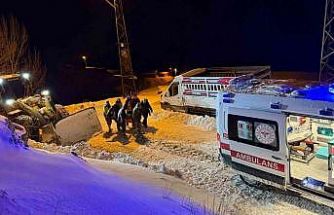 Kar ve tipiye rağmen hasta kurtarma seferberliği