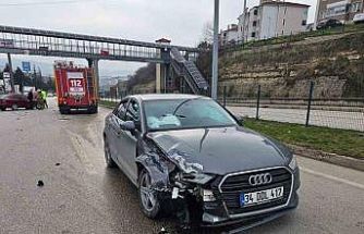 Karabük’teki kazalarda 2 kişi yaralandı