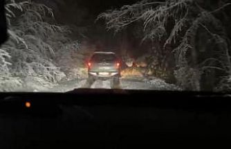 Karabük’ün yüksek kesimlerinde kar kalınlığı 40 santimetreye ulaştı