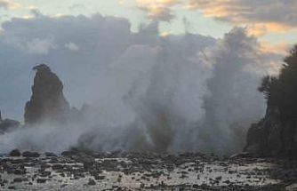 Karadeniz’de tsunamiyi andıran görüntüler