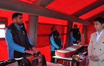 Kars Vali Vekili Aydın Göçer, "Asılsız çağrı yapanlar insanlık suçu işliyor"