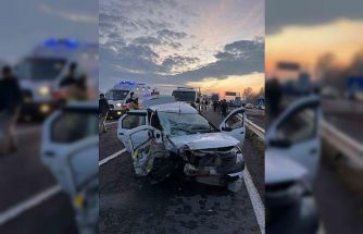 Kars’ta trafik kazası: 3 yaralı