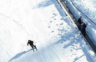 Kartalkaya’da kayak sezonu açıldı