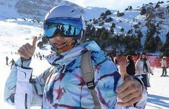 Kayak merkezlerinde kar kalınlığı açıklandı: Palandöken 55, Ergan 2 santimetre